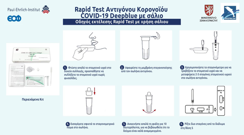 DEEPBLUE SARS-CoV-2 Rapid test