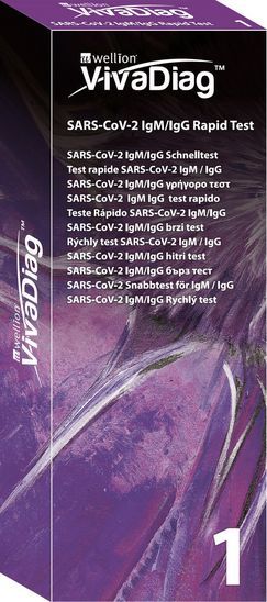 WELLION VIVADIAG SARS-COV-2 RAPID TEST ΑΝΤΙΣΩΜΑΤΩΝ IgM/IgG